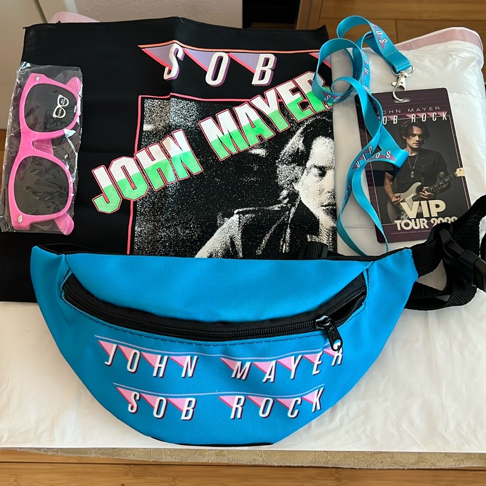 John Mayer Sob Rock Tour 2022 VIP Merch